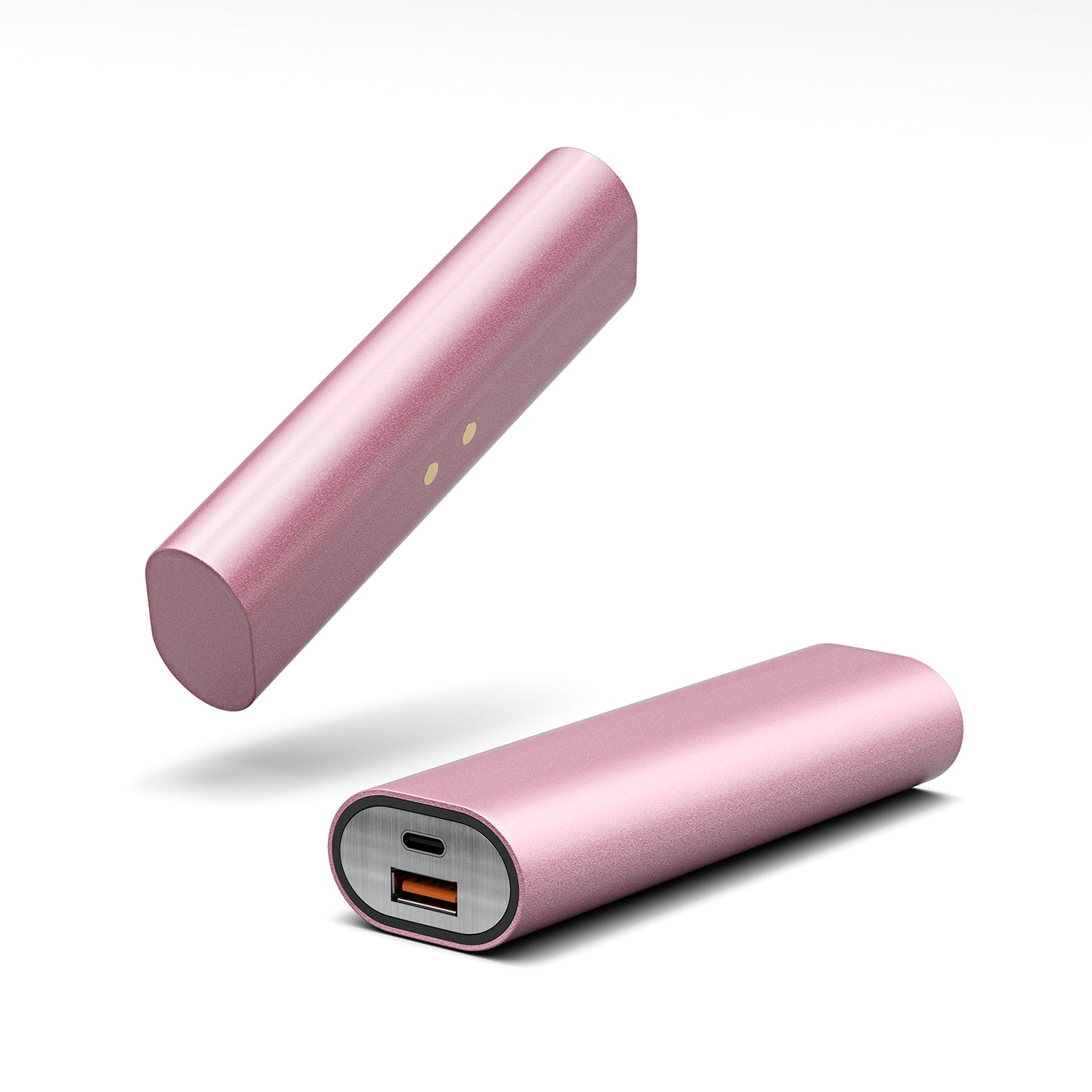 VPSUN Mini Power Bank 2000mAh, Ultra-light and Small Power Bank, Power Bank for Emergency with Wireless Charging Dock Accessories, Pink (PX-Mini)