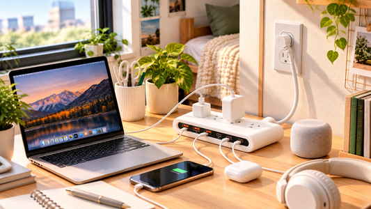 The Ultimate Space-Saving Charging Solution: Why a Flat Plug Power Strip Is Perfect for Modern Homes