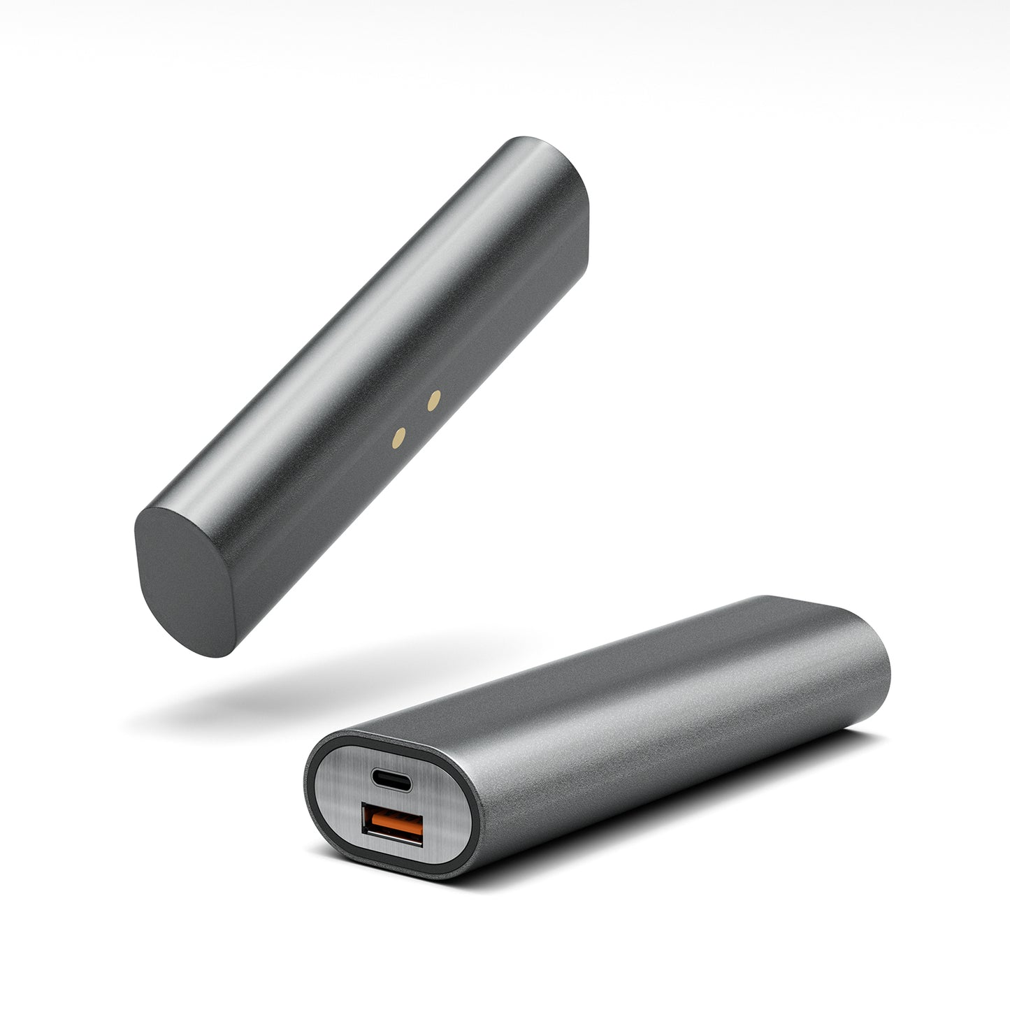 VPSUN Power Bank 8000mAh with Wireless Magnetic Charging Dock and USB Cable, Grey (PX-3)
