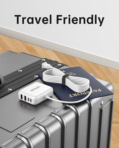 USB Charging Station 20W 8-Port USB-C PD Fast Charger Hub with PC Material for iPhone/iPad